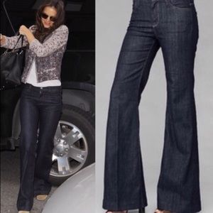 7 for All Mankind Ginger high rise flare jeans